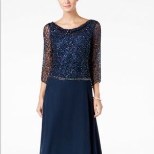 New! Sequin Embellished Beaded Gown, Prefect MOB/G